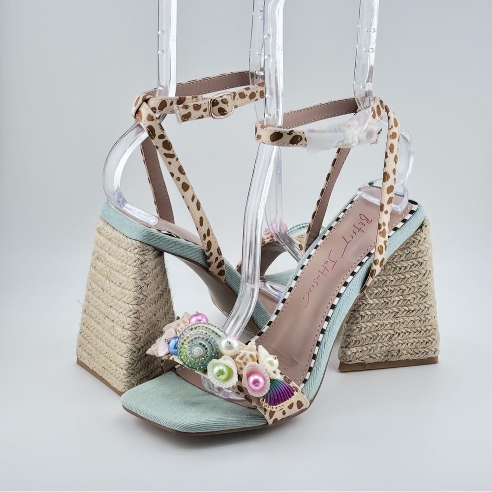 Betsey Johnson Anckor Seashell Heels